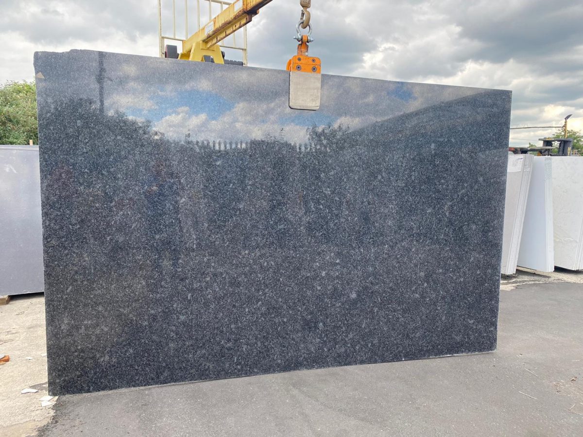 Steel Grey Polished Granite 3cm UK Stone Company